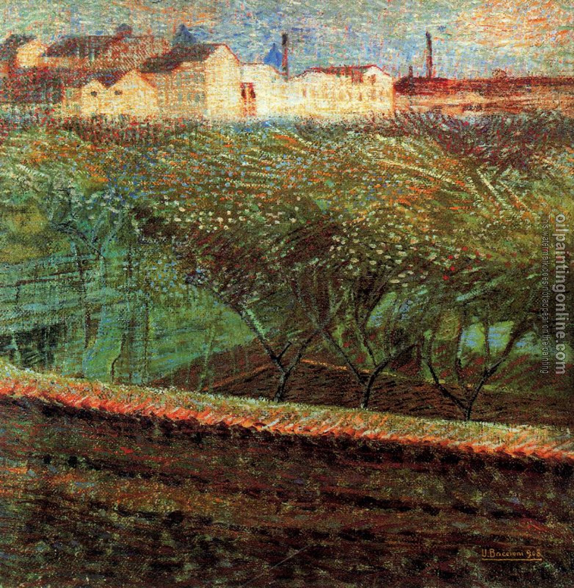 Umberto Boccioni - April Evening